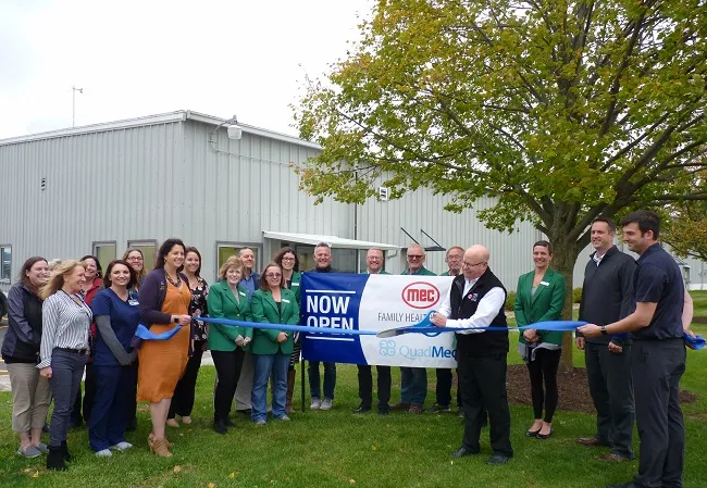 Ribbon Cutting Photo - Cliff Sanderson