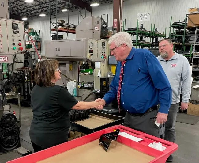 Congressman Glenn Grothman Tours MEC