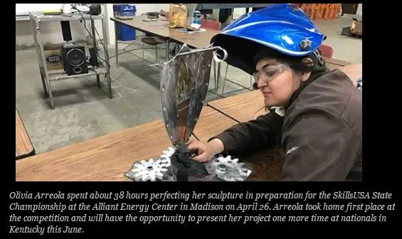 MEC Welder Olivia Arreola